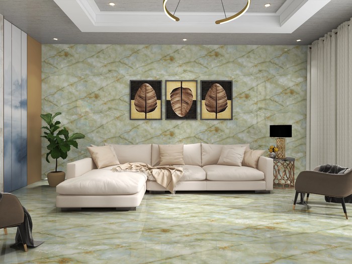 IC GRAVEL AQUA tile