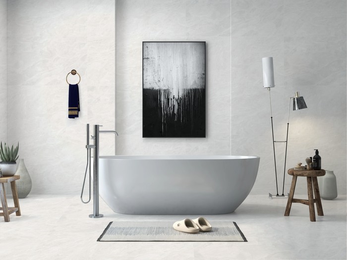 EARTH STONE BIANCO tile