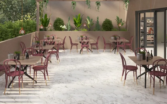 WHITE VOLAKAS tile