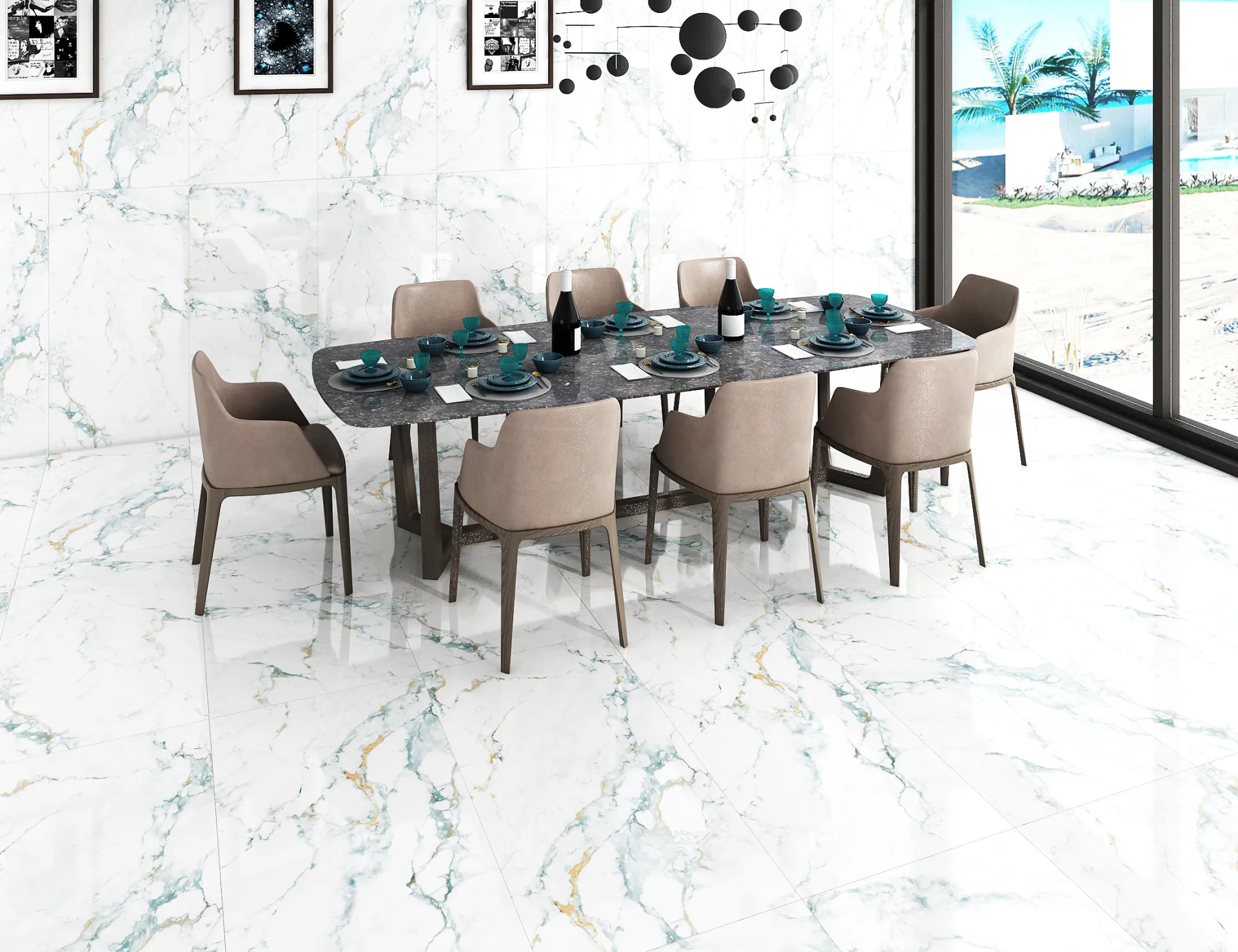 CALACATTA RIO AQUA Preview